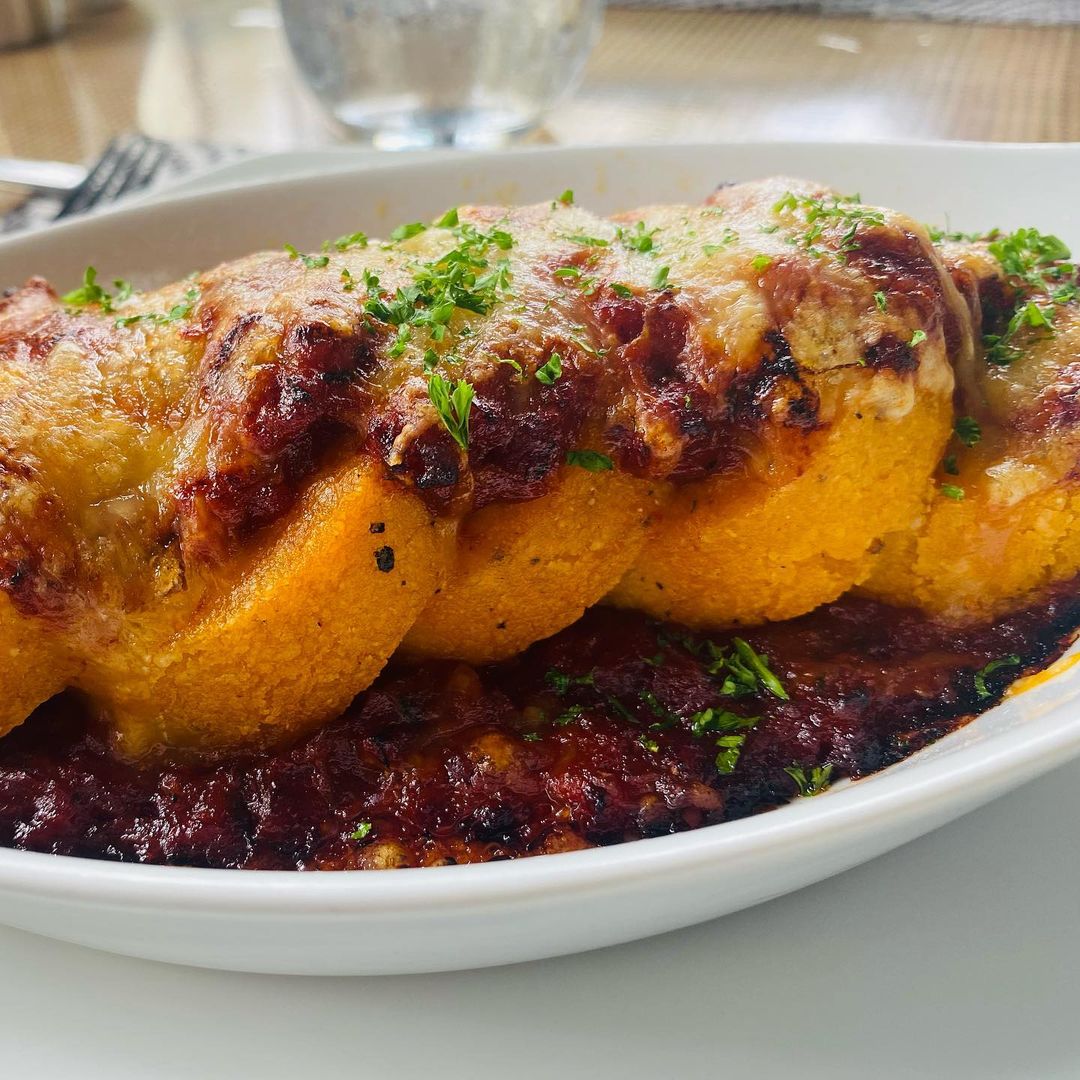 Brasserie Sagana bgc Gratinated Parmesan Polenta Gnocchi