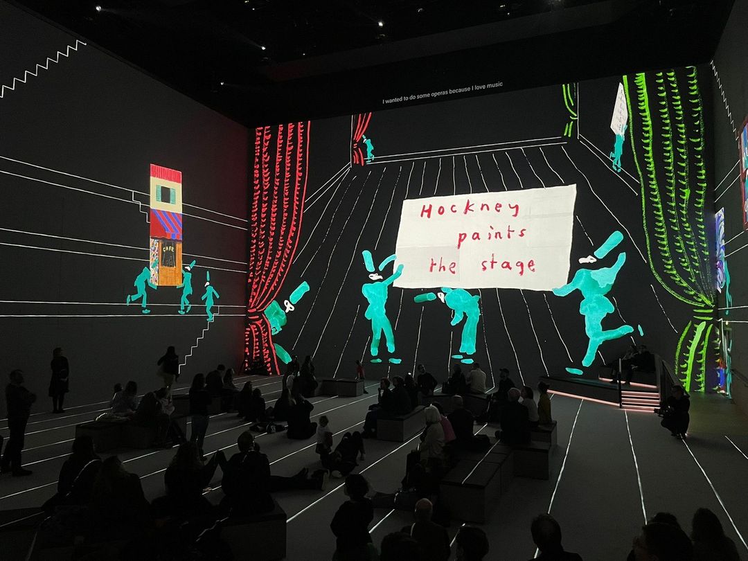 David Hockney Art Exhibition