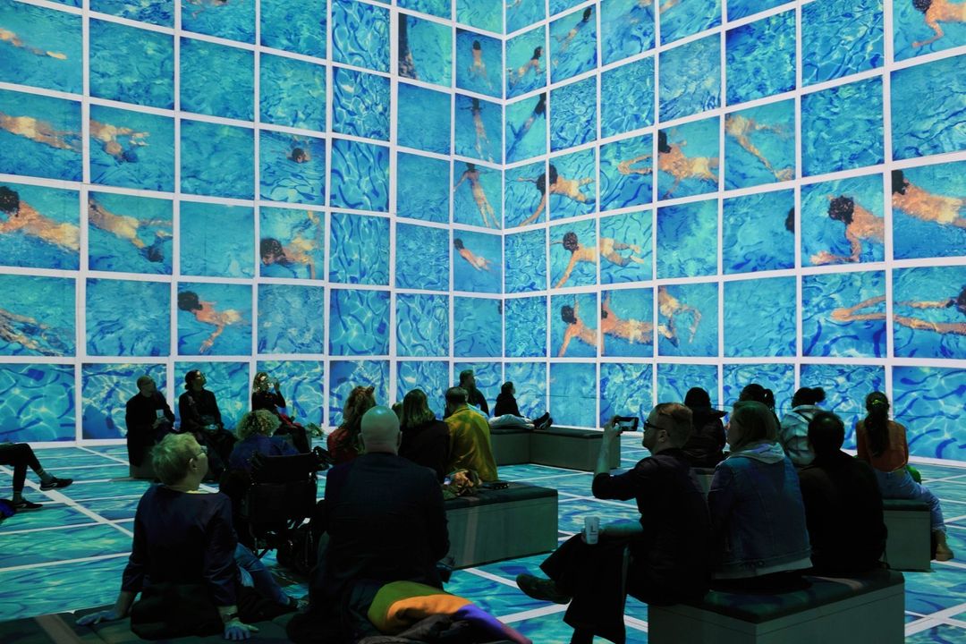 David Hockney Art Exhibition