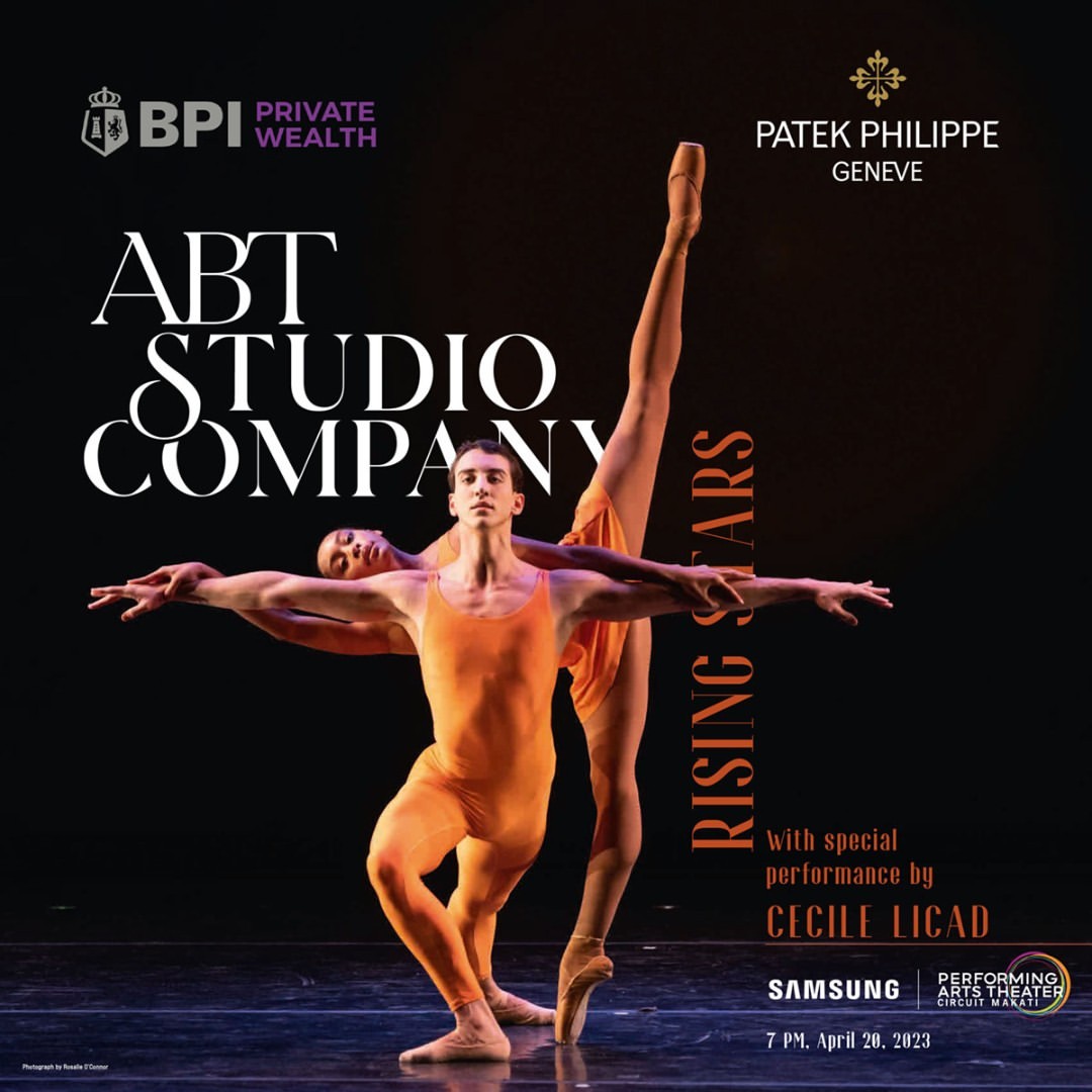 A promotional image for ABT Dance Studio's gala performance, which will benefit the CENTEX education program