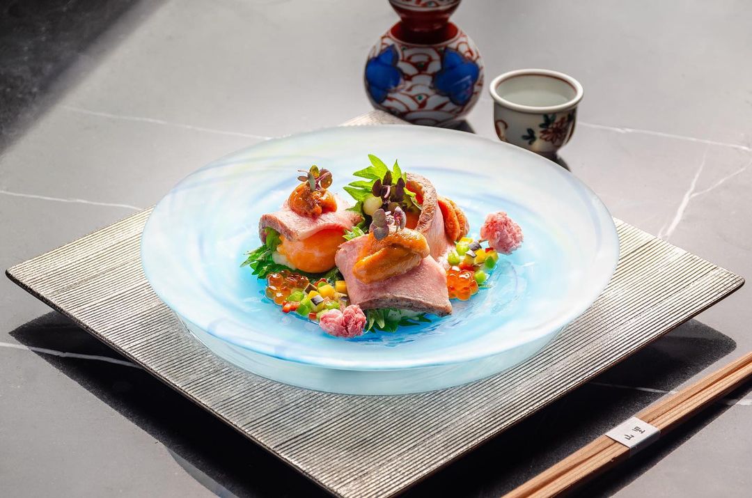 food at Hotel Okura Manila