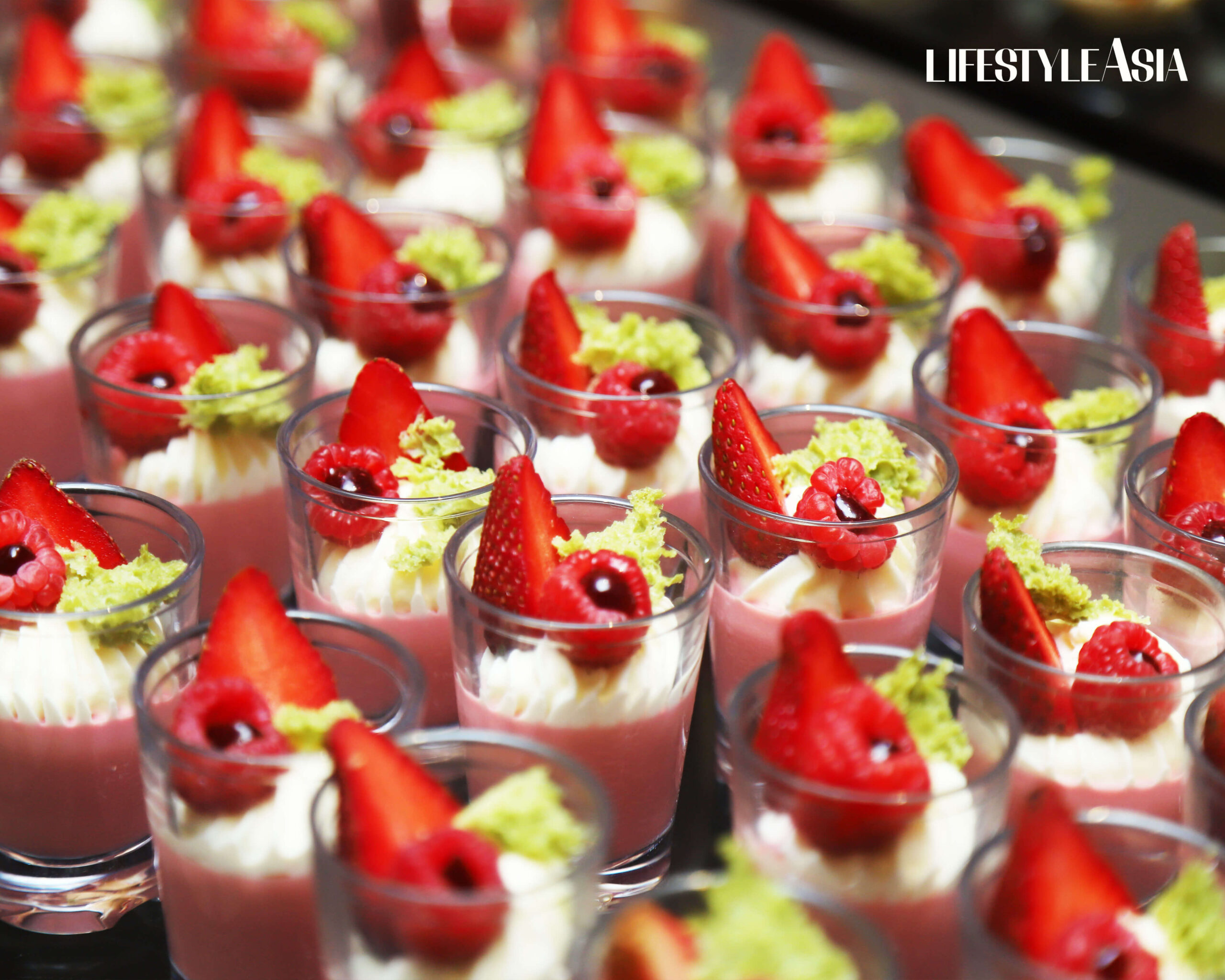 Desserts served during the event