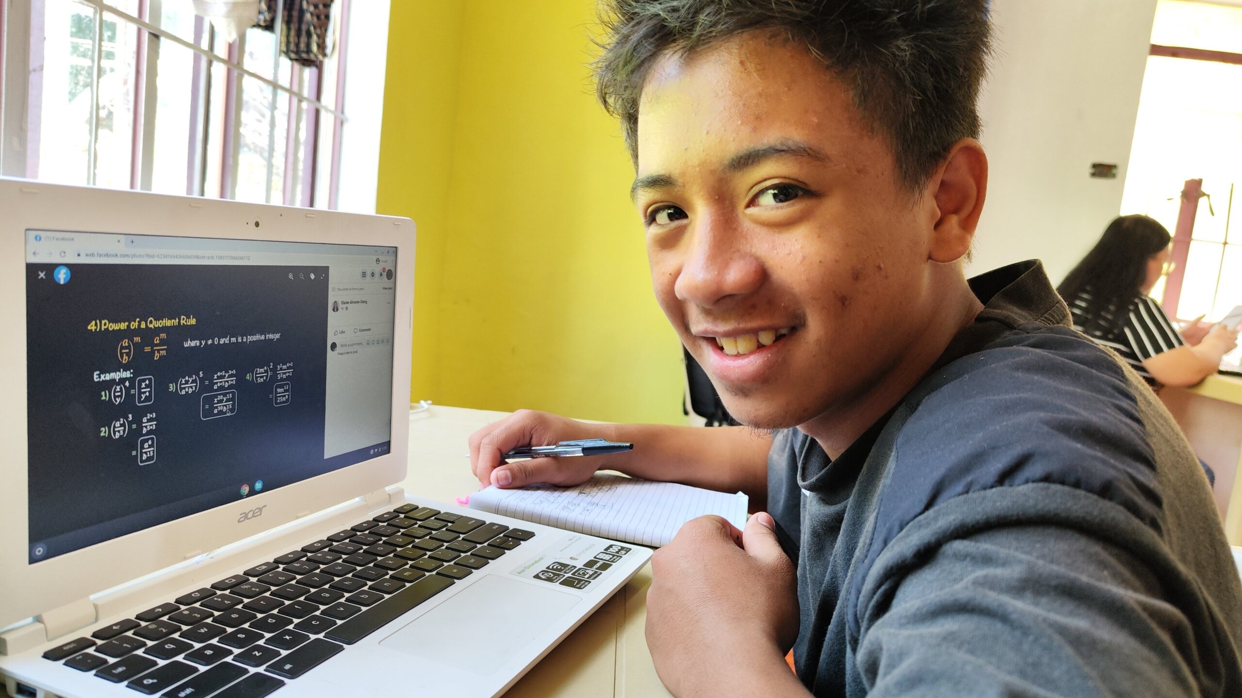 Student at Casa Bantu Organization