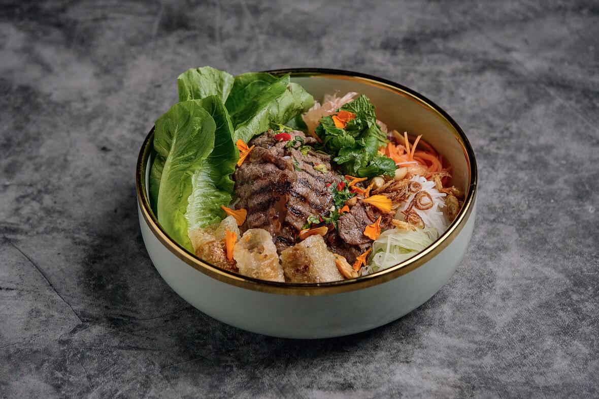 Papaya and Pomelo Salad at The Penthouse 8747 Makati