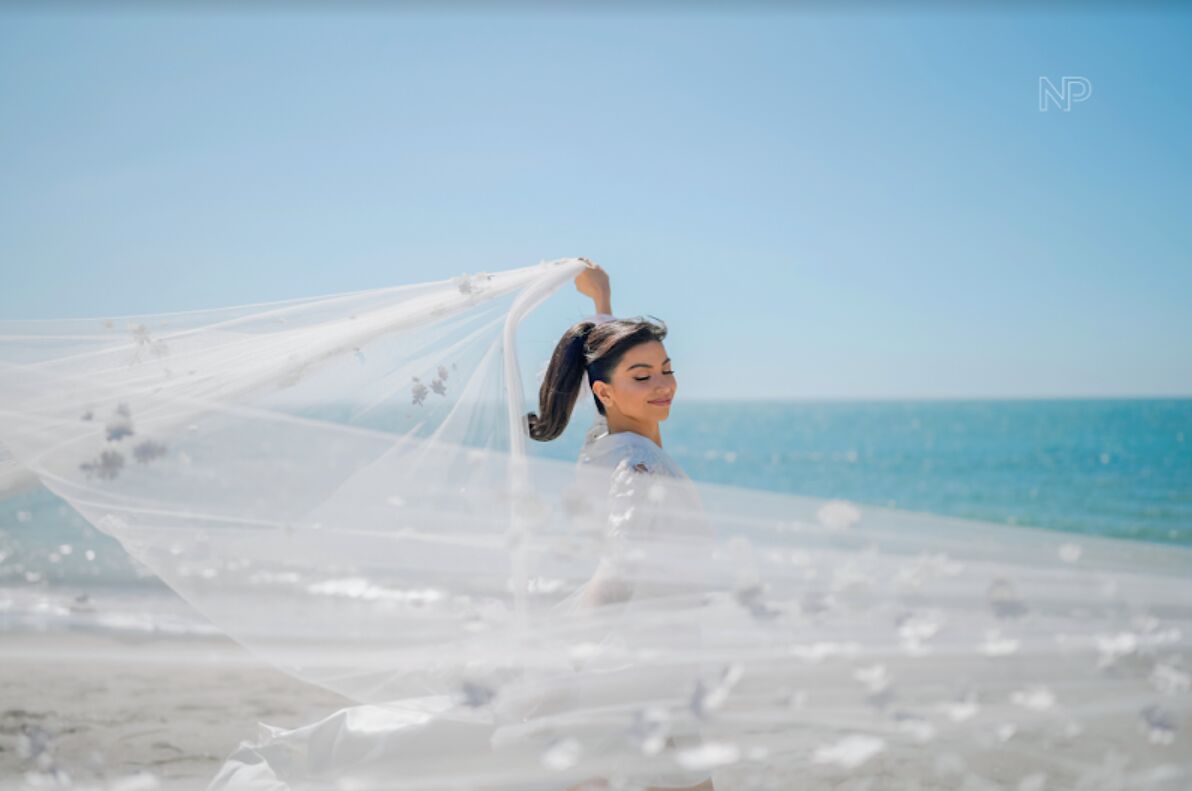 Glaiza de Castro at her wedding