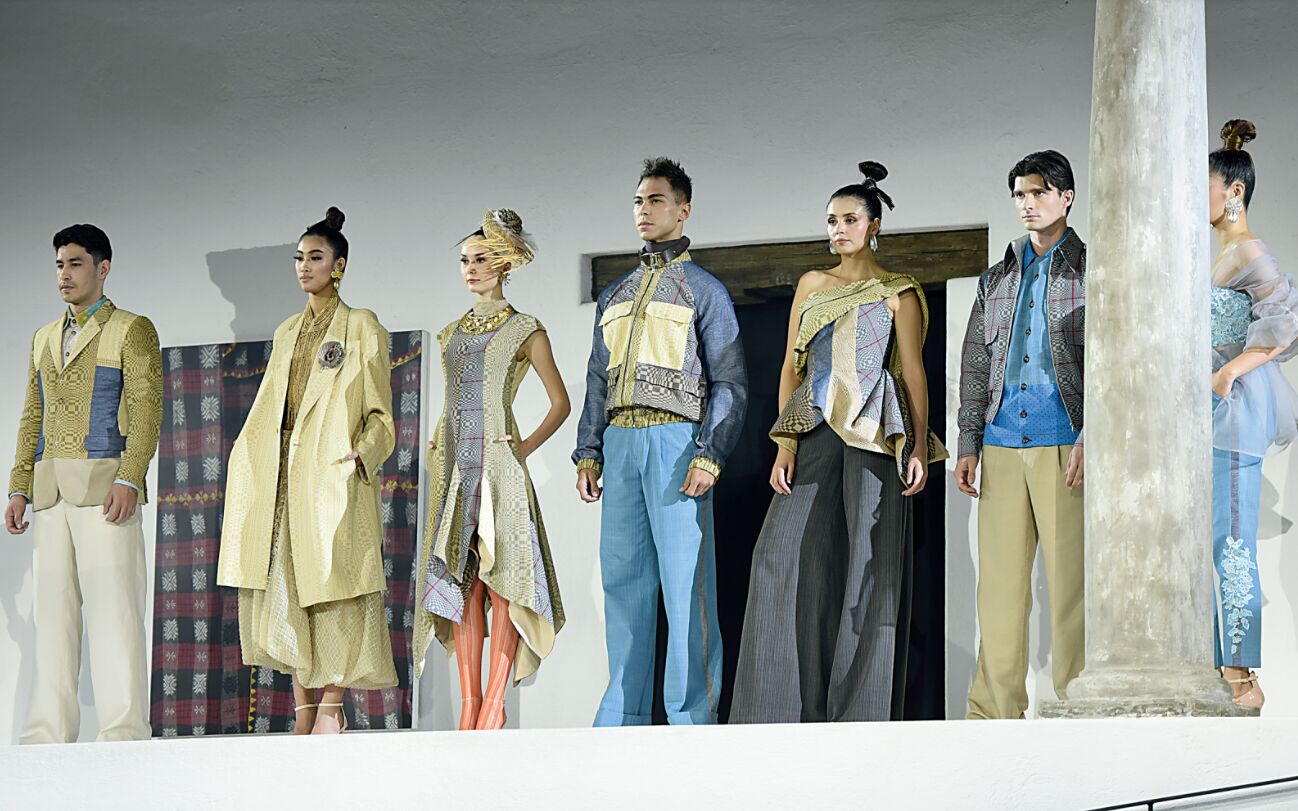 Algodon Fashion Show at Pinto Art Museum