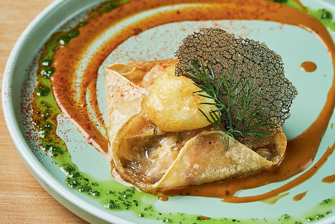 Ravioli de Marisco by Terraza Martinez Restaurant BGC