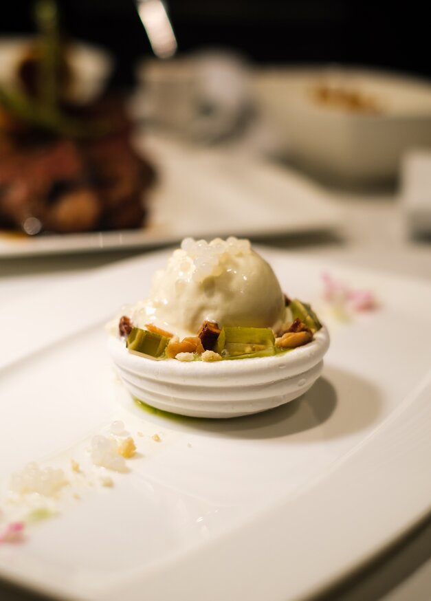 Buko Pandan Pavlova at Ruby Jack's Steakhouse and Bar