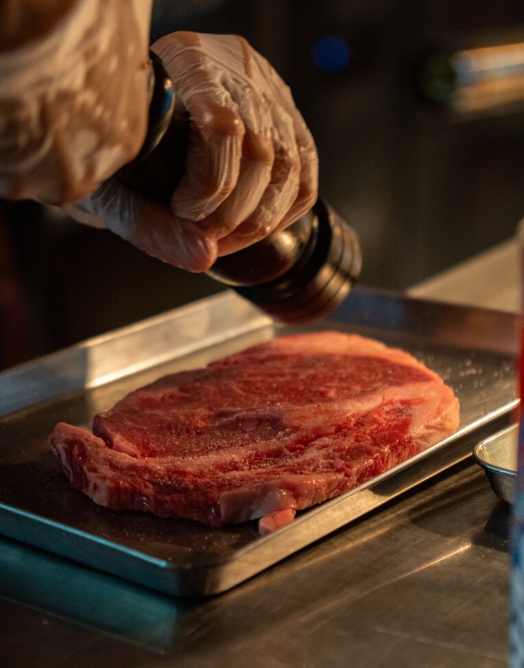 Steak at Ruby Jack's Steakhouse and Bar