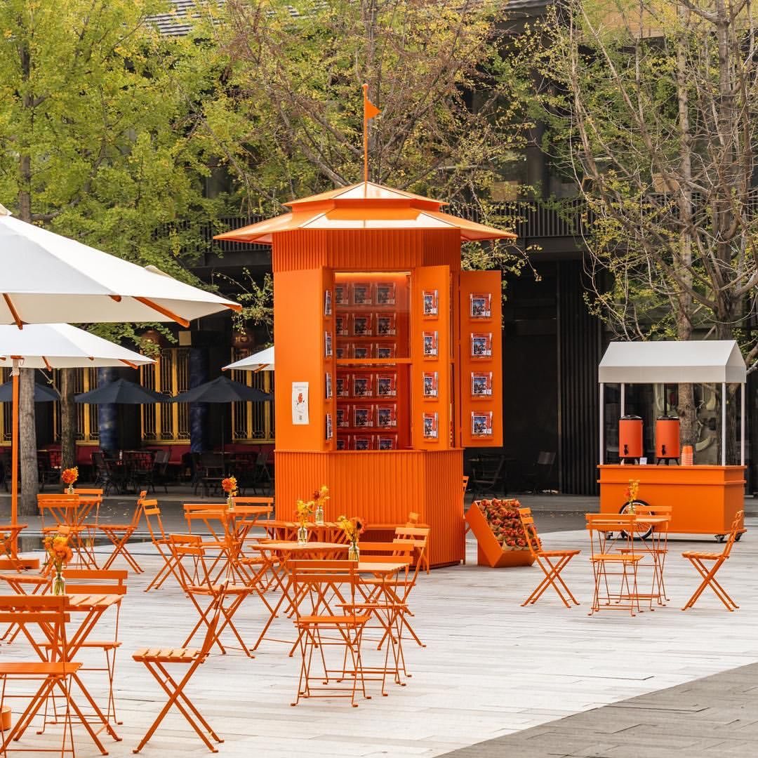 Hermes Kiosk in Chengdu, China
