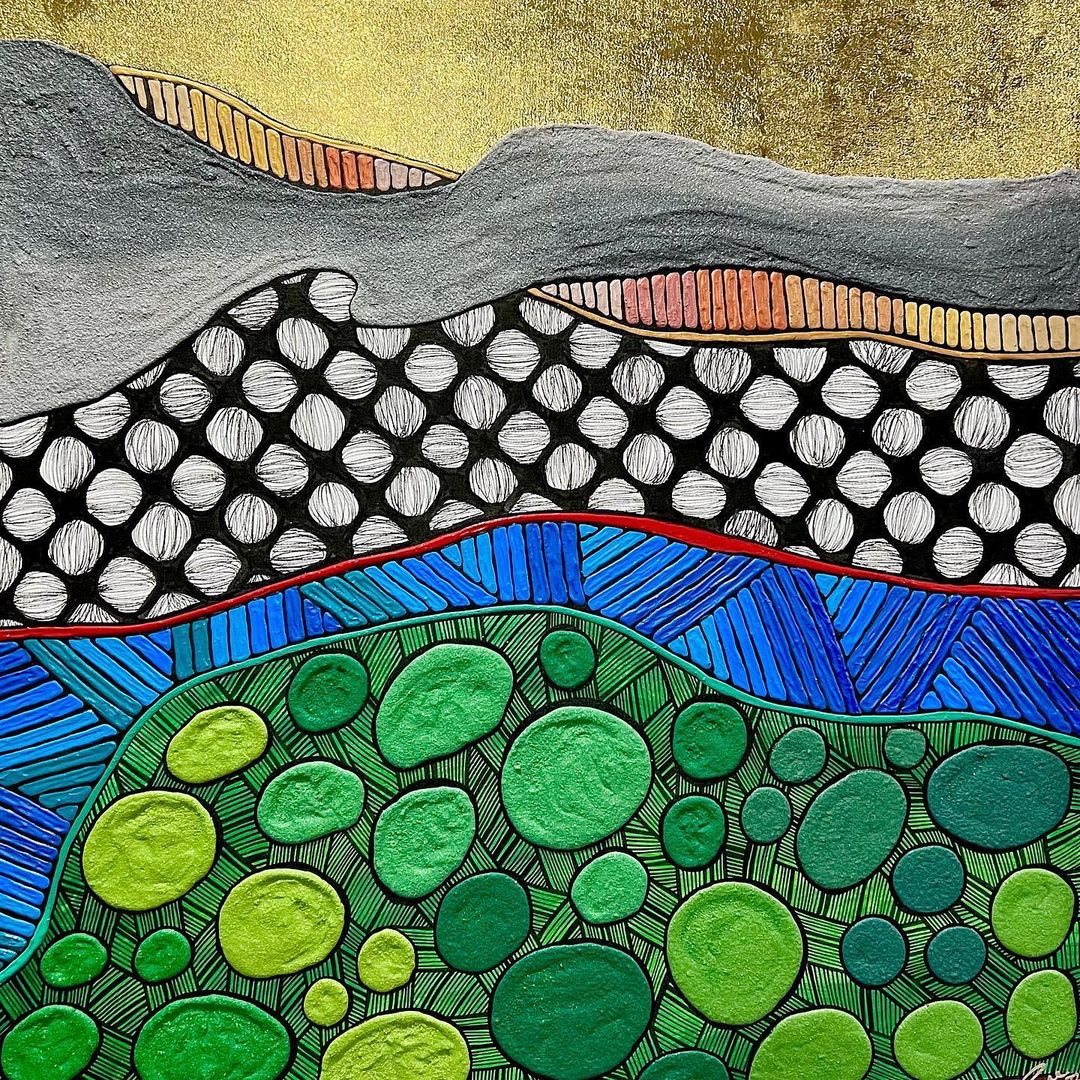 Tanya Gaisano Lee Dualism painting