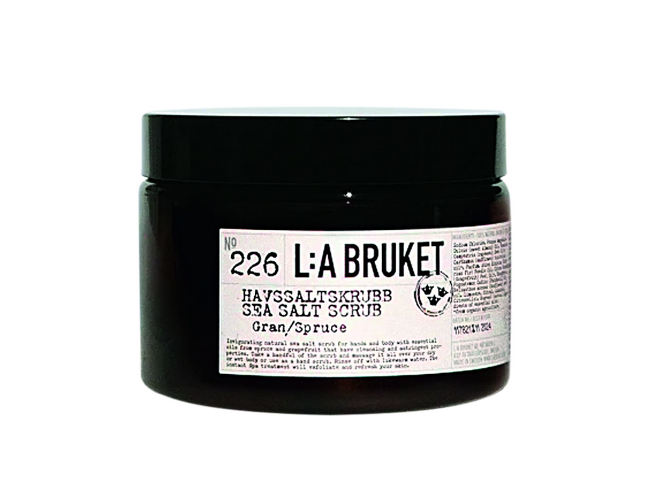 L:A BRUKET 226 SEA SALT BODY SCRUB