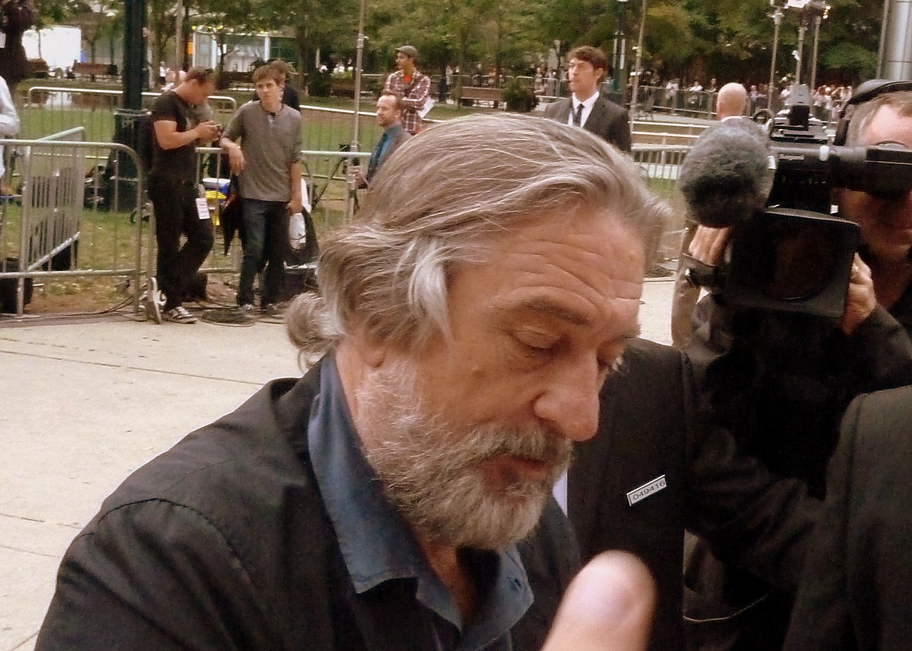 Robert De Niro at the premiere of Silver Linings Playbook, Toronto Film Festival