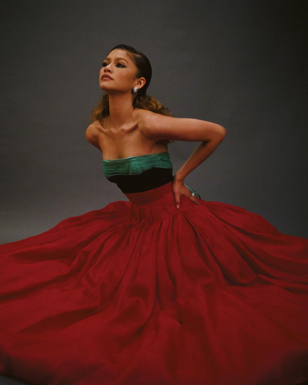 Zendaya in 1956 Balmain