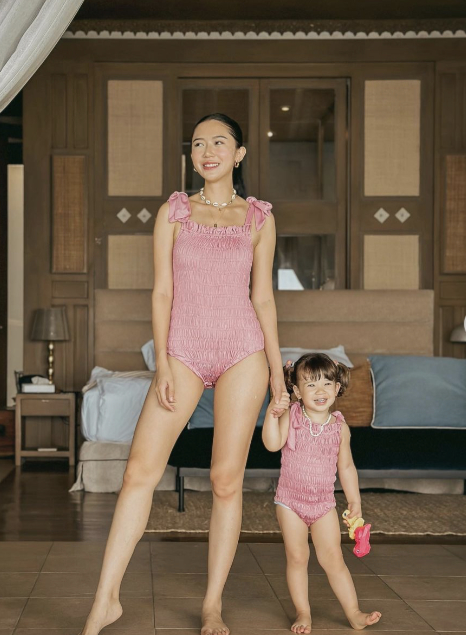 Camille Co and her lovely daughter Sienna