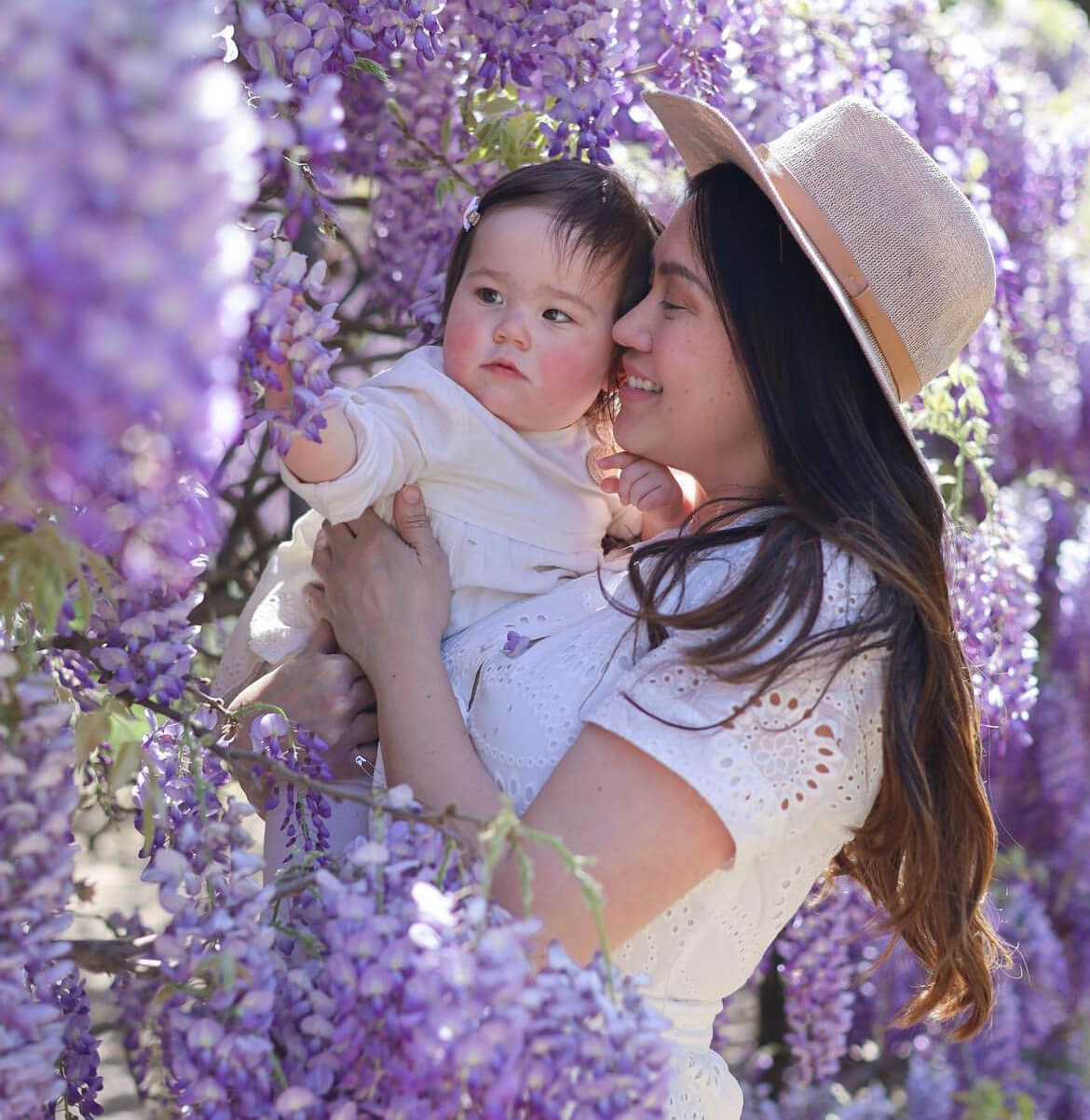Siena and her mother Cristalle belo