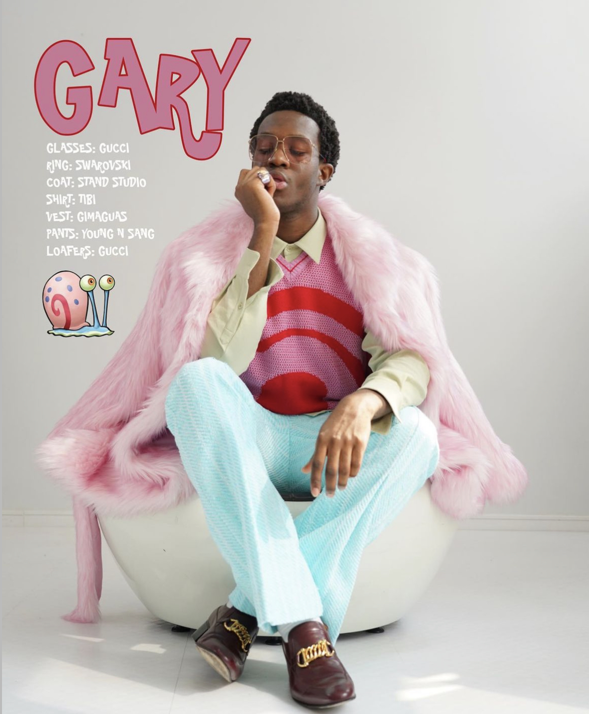 Wisdom Kaye as Gary/Photo via Instagram @wisdm