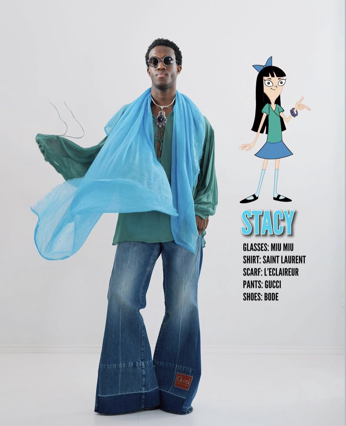 Wisdom Kaye as Stacy/Photo via Instagram @wisdm