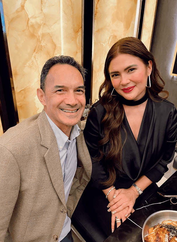 Ambassador Peter Kell and Vina Morales