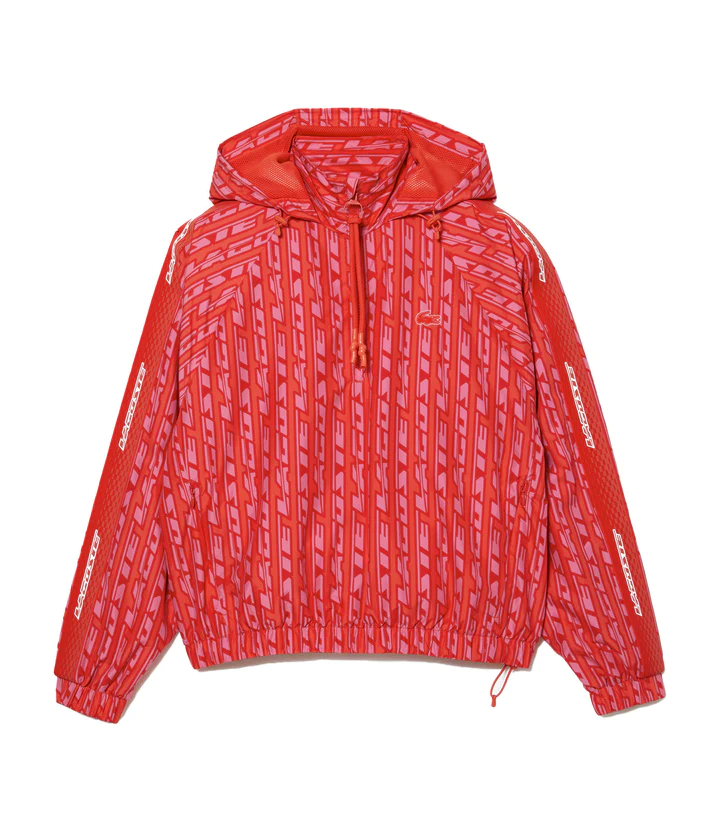 Lacoste Women’s Oversize Hooded Windbreaker