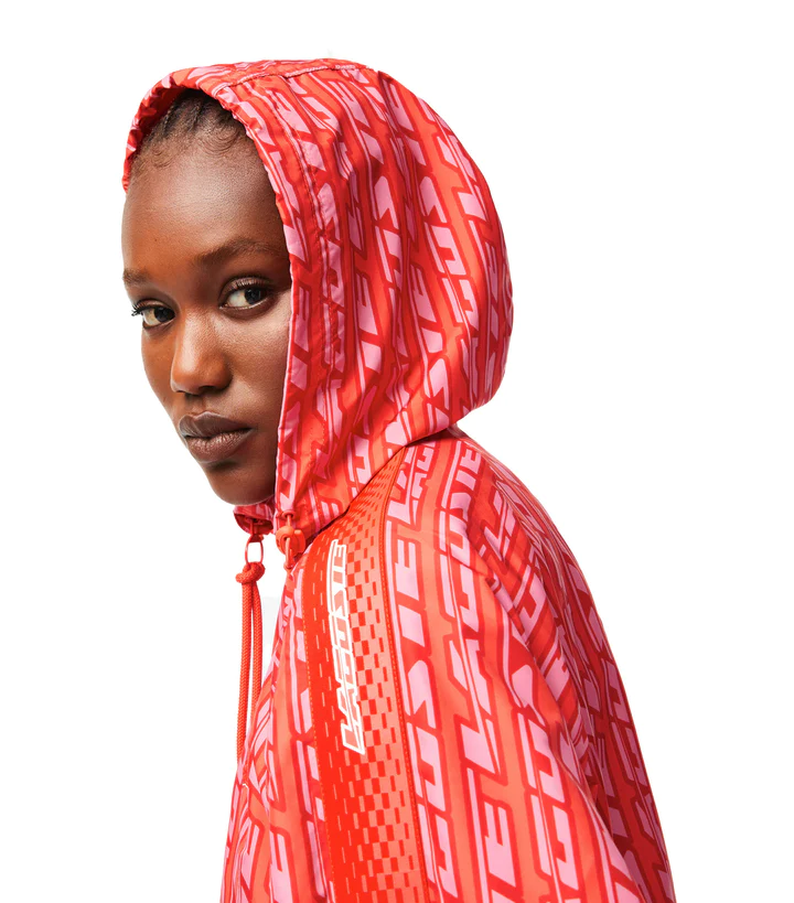 Lacoste Women’s Oversize Hooded Windbreaker