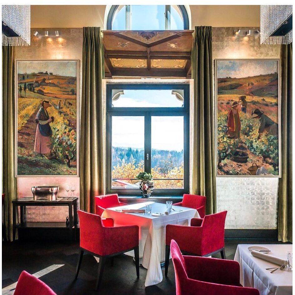 The Dolder Grand dining room