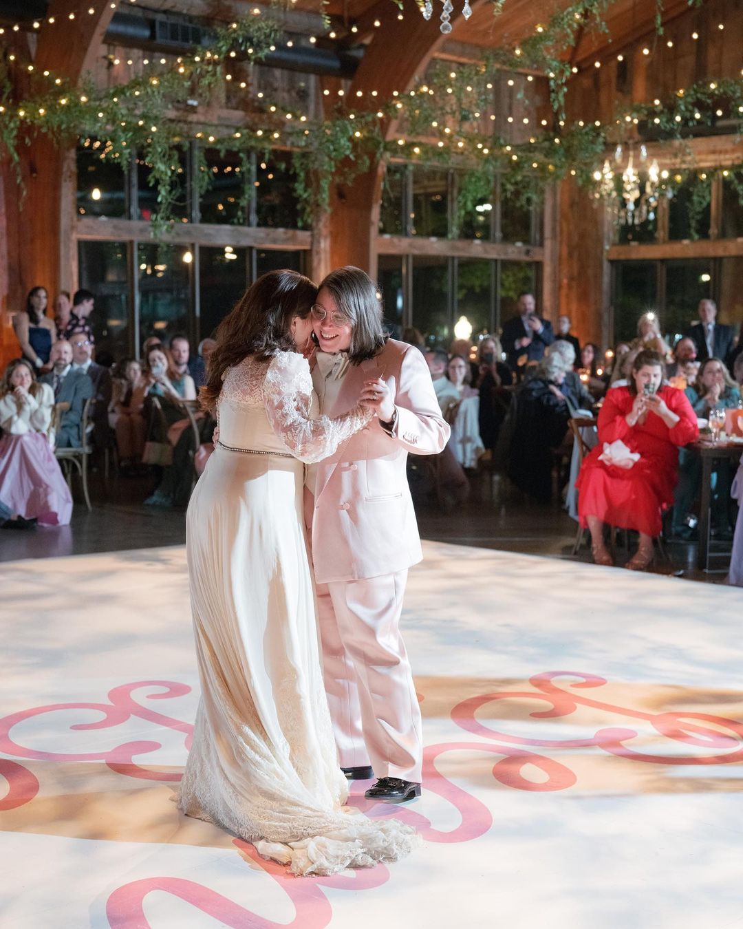 Beanie Feldstein and Bonnie-Chance Roberts' first dance.