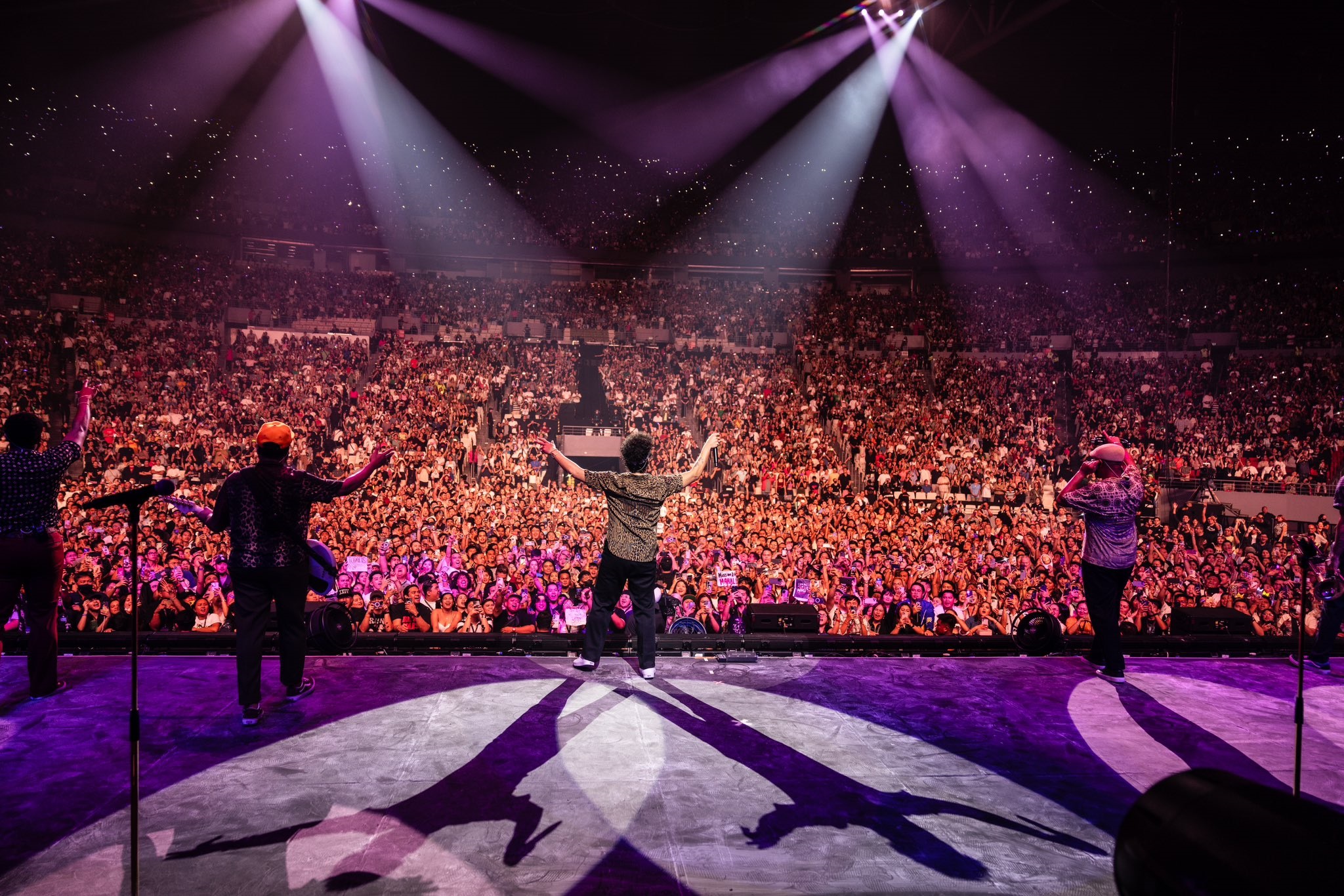 Bruno Mars at the Philippine Arena