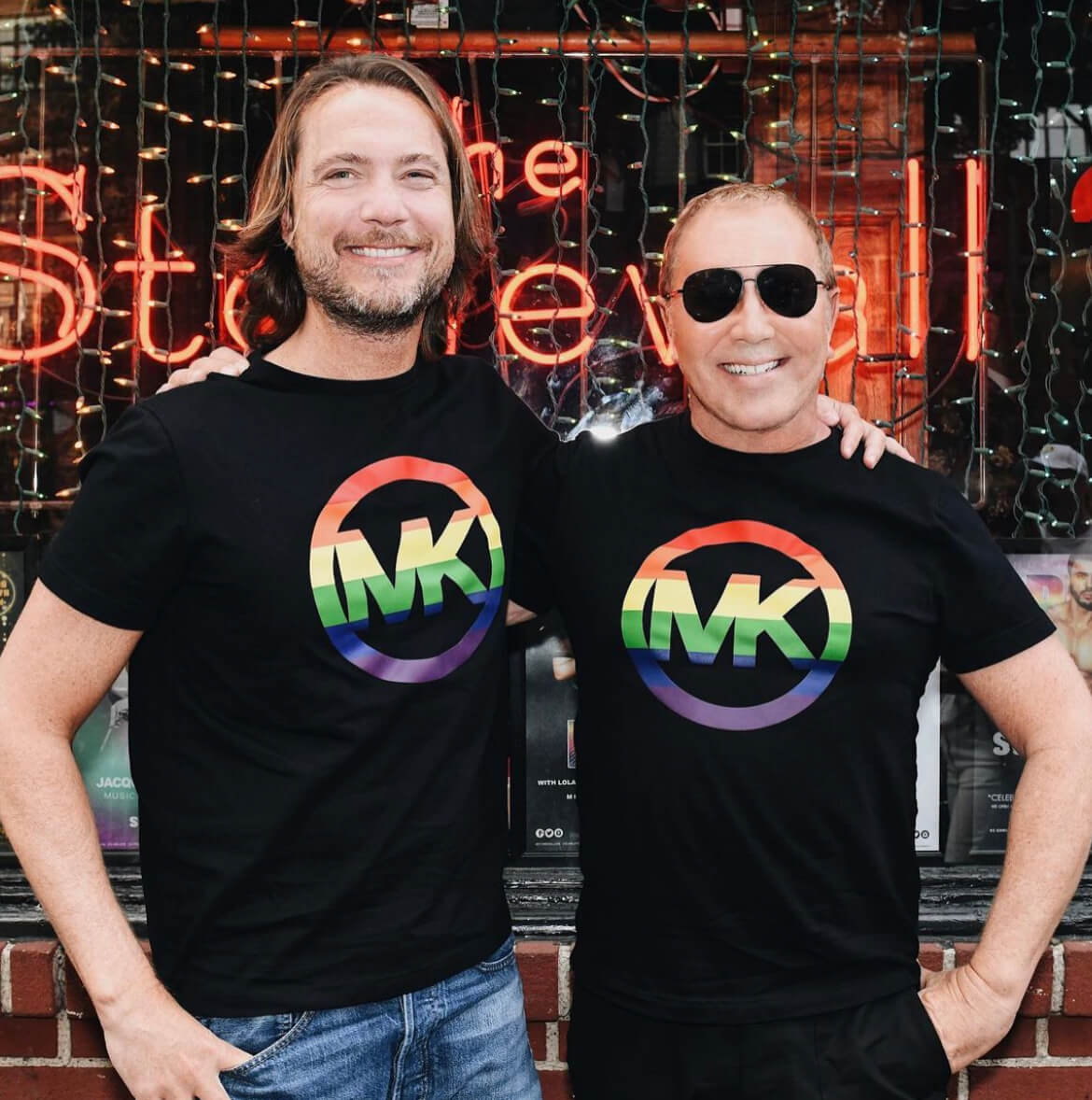 Kors with partner Lance Le Pere