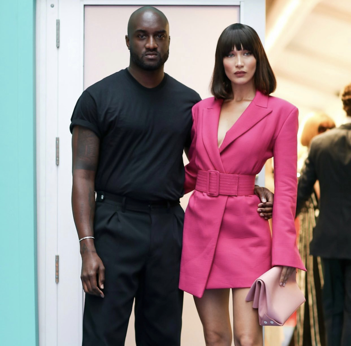 Bella Hadid and Virgil Abloh