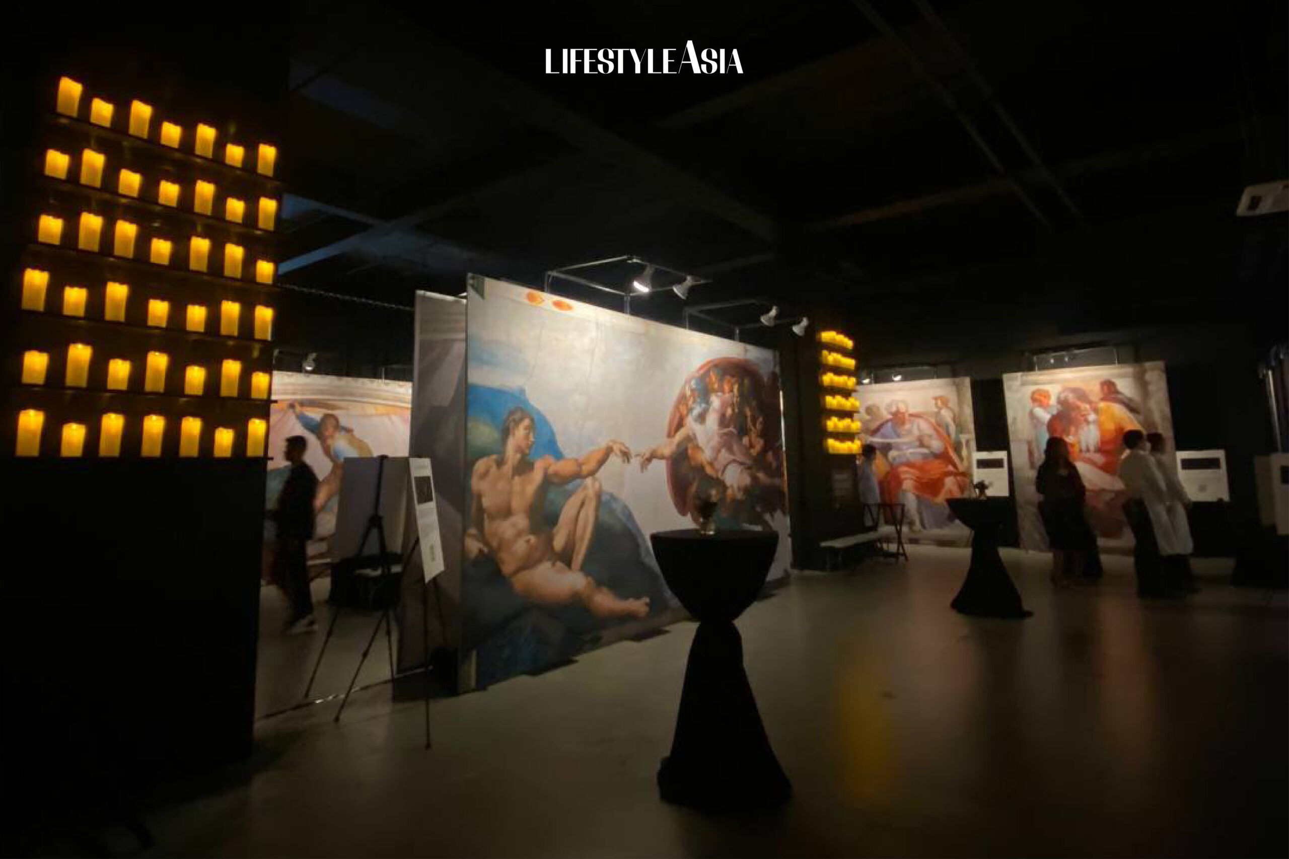 Michelangelo's Sistine Chapel Exhibition. North Wing of the Estancia Mall, Capitol Commons, Pasig City