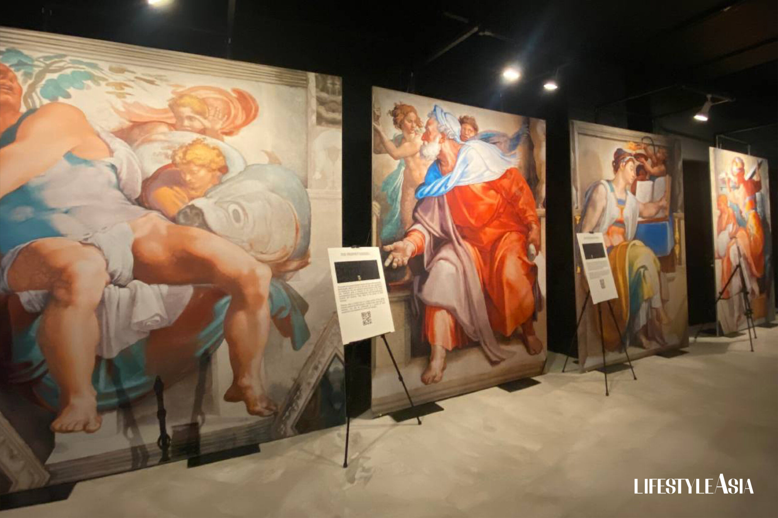 Michelangelo's Sistine Chapel Exhibition. North Wing of the Estancia Mall, Capitol Commons, Pasig City