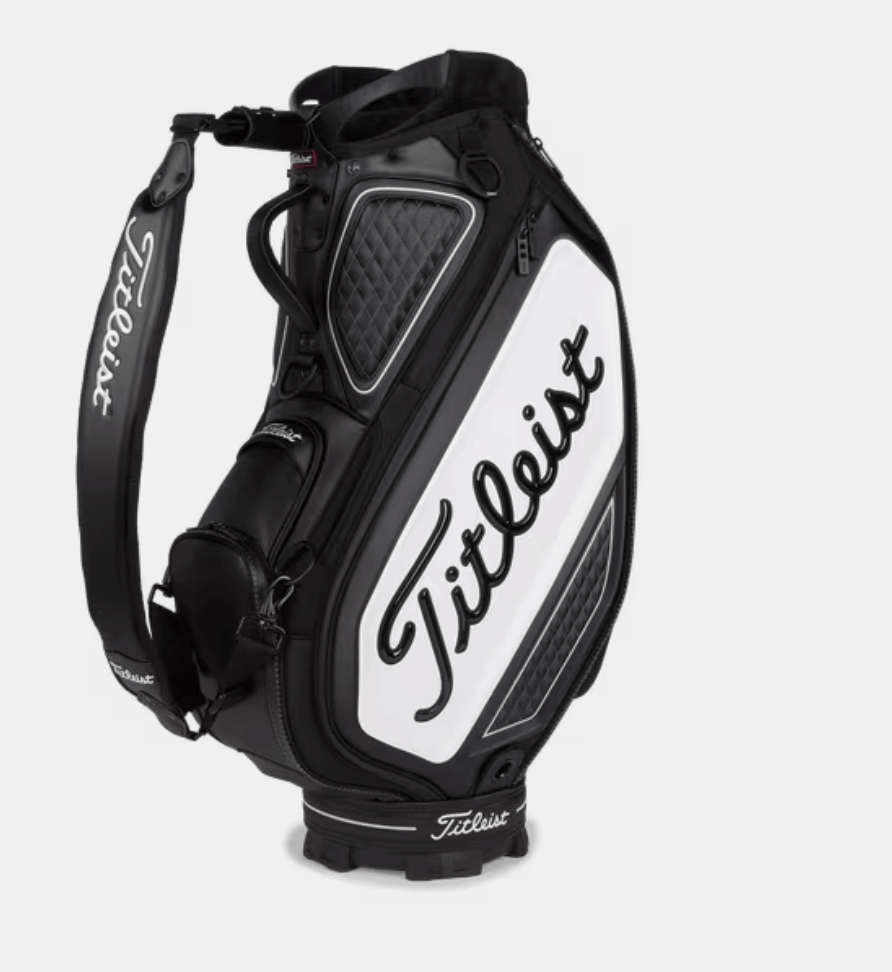 Titleist Tour Bag in black and white