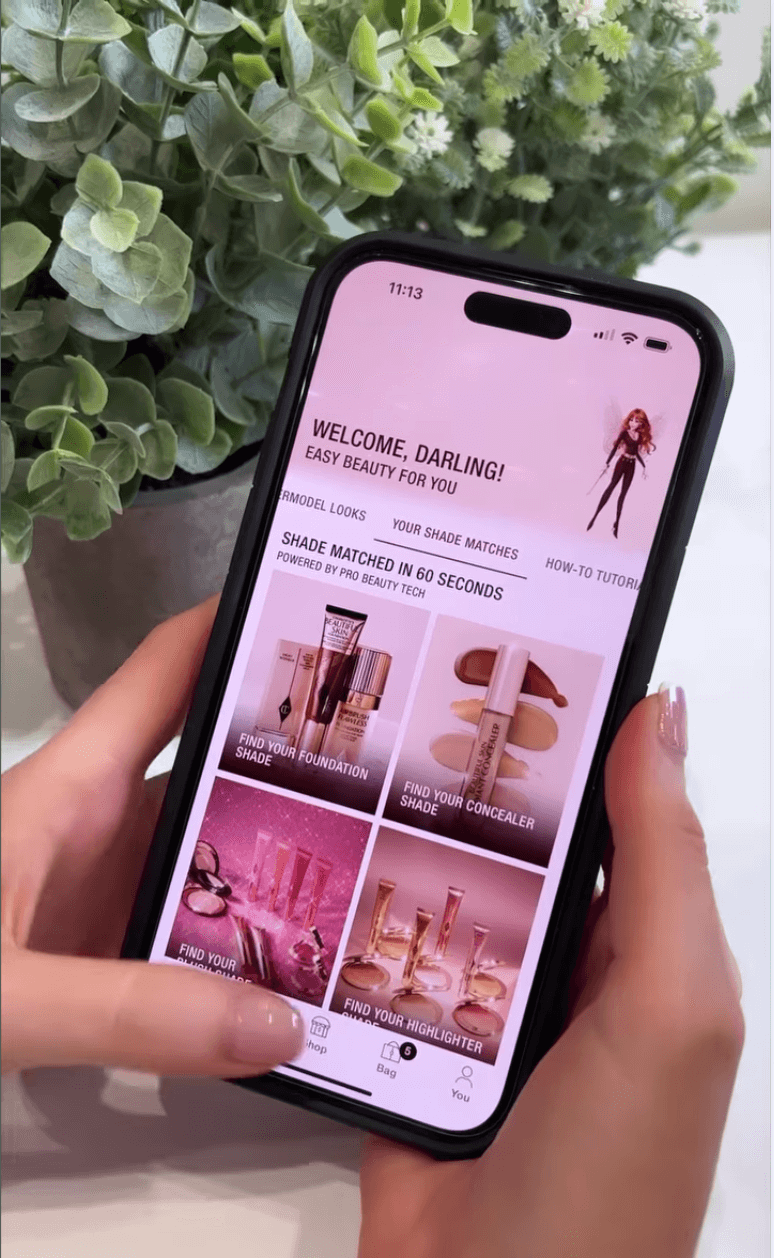 Charlotte Tilbury app