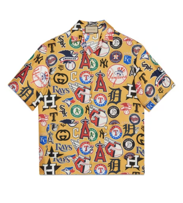 Gucci MLB™ Logos Bowling Shirt