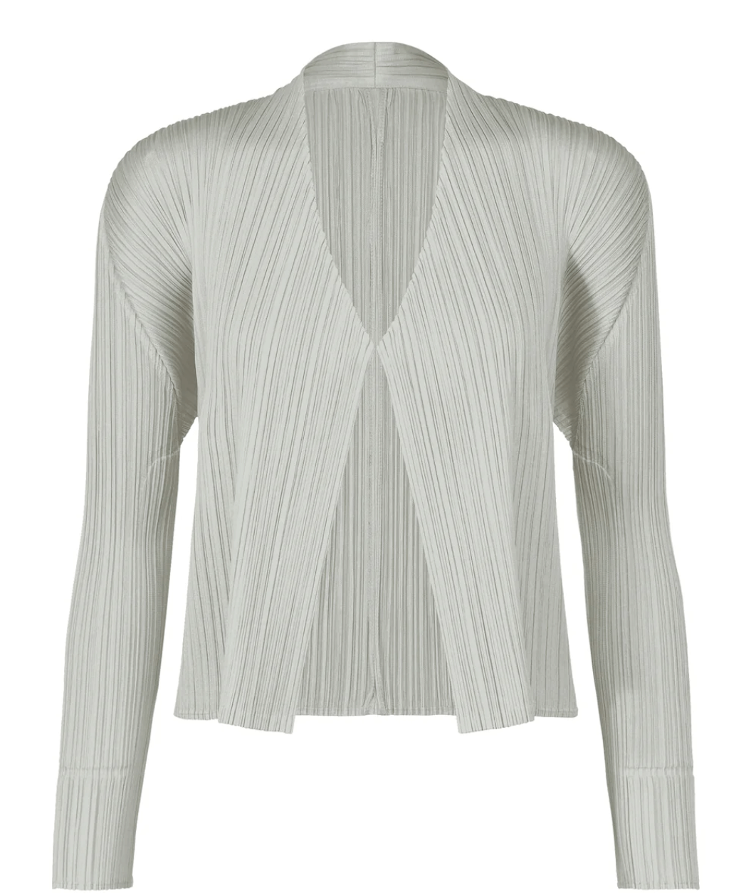 April cardigan in gray Issey Miyake