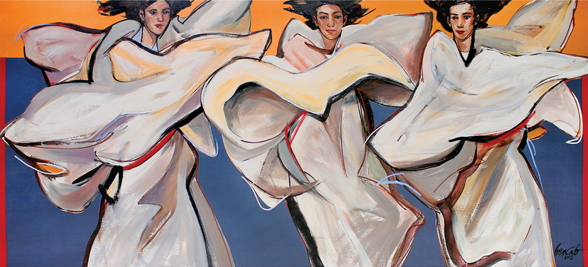 “Dance of Isadora” (2003) by BenCab 