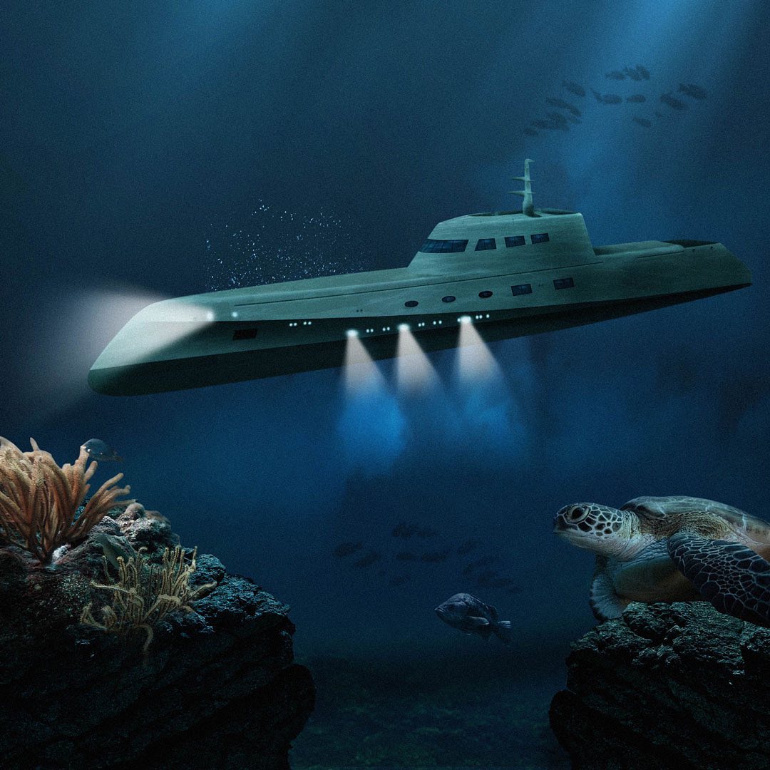 The Lover's Deep submarine