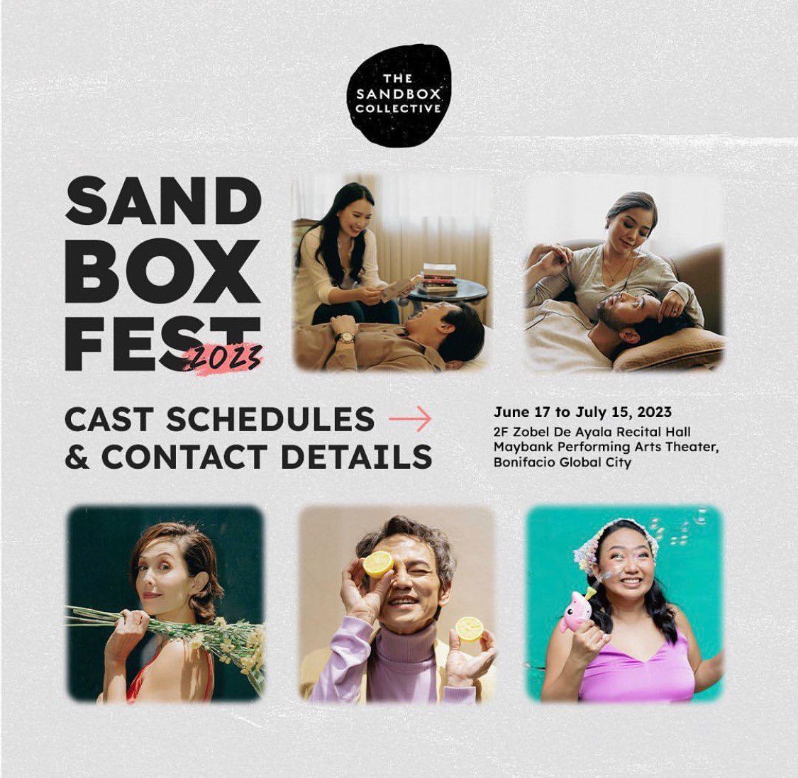 The Sandbox Collective theater company Manila