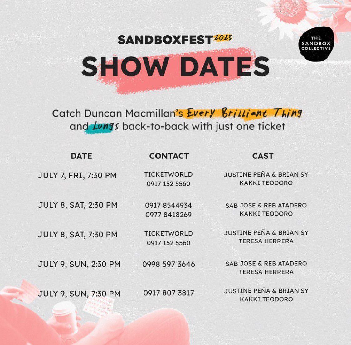 The Sandbox Collective theater company Manila