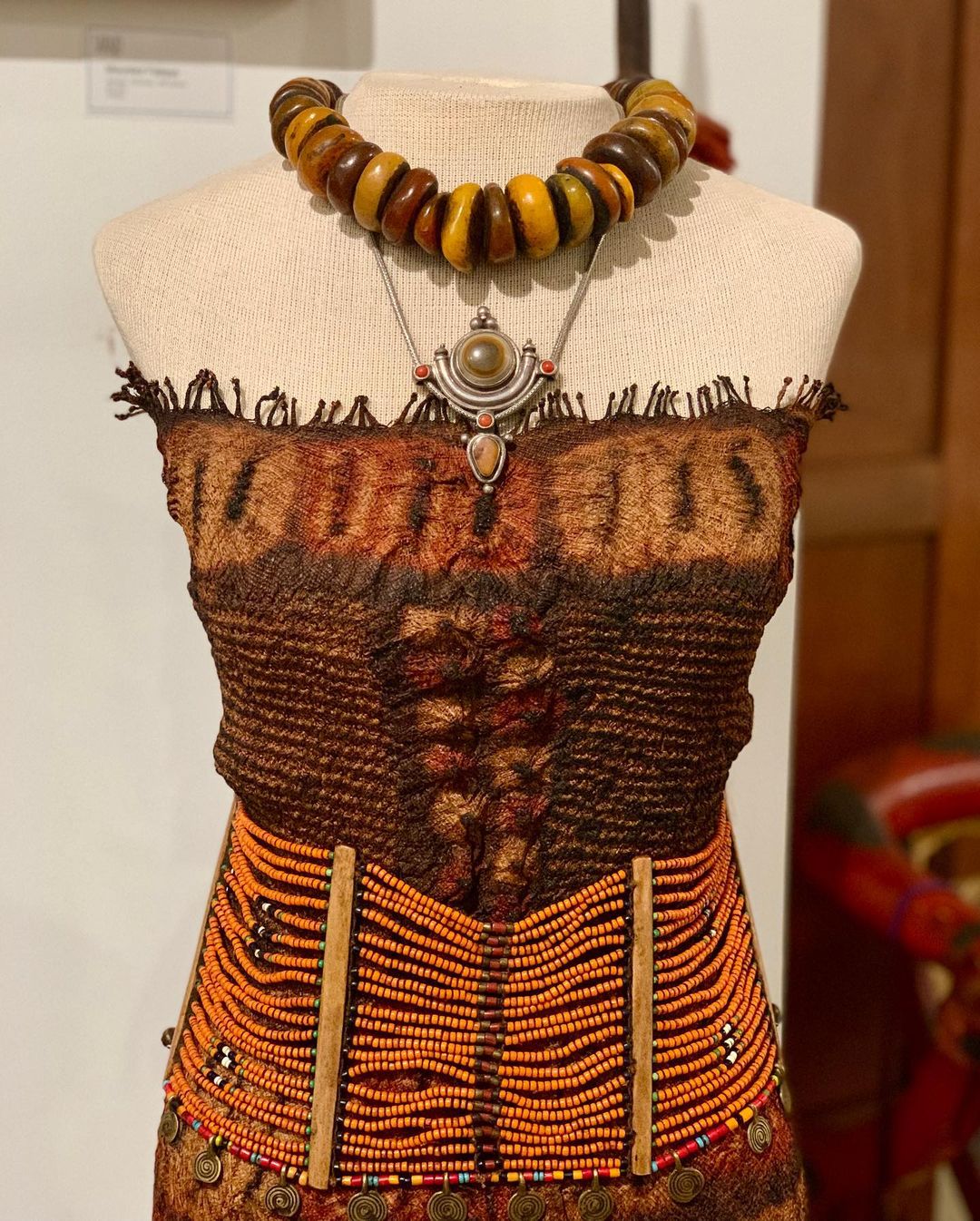 19th century necklace Nepal