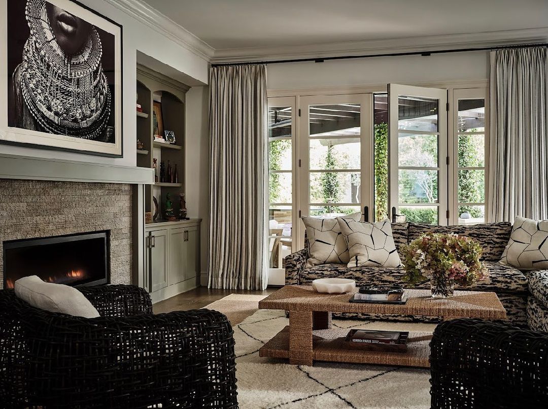 Viola Davis and Julius Tennon’s den