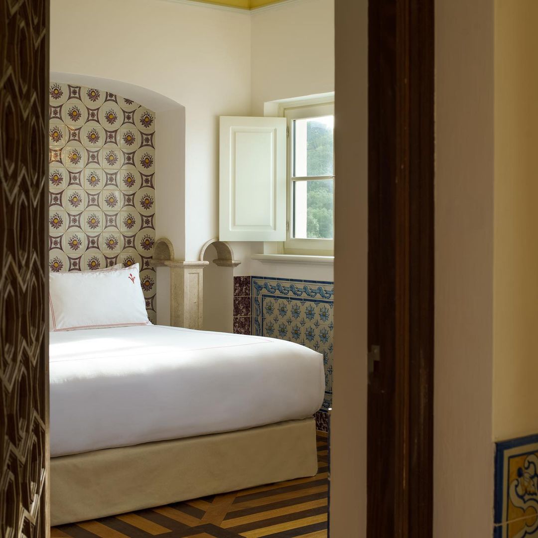 A bedroom in Vermelho