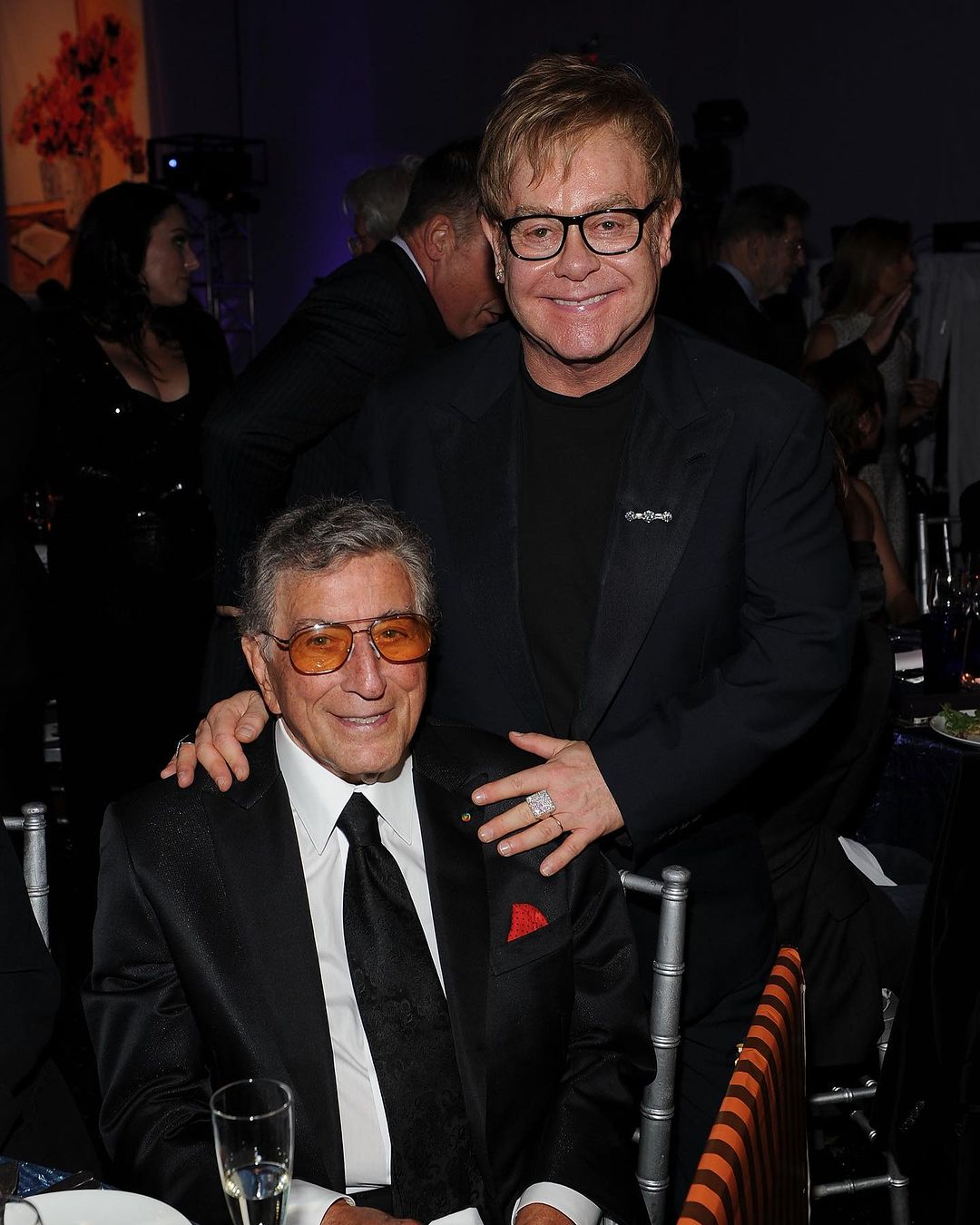 Tony Bennett and Elton John 
