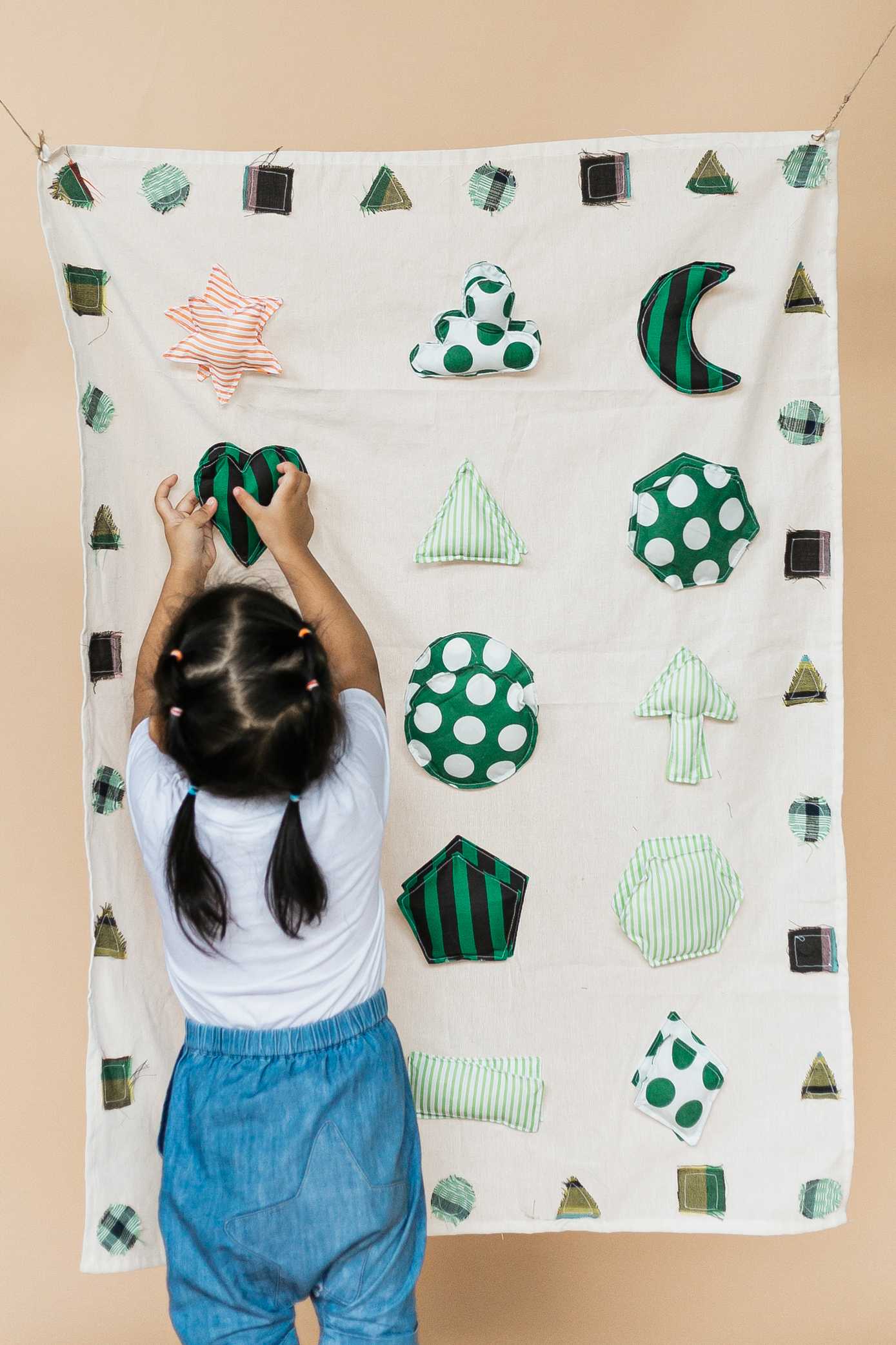 A quilt creation by Ate Jingle