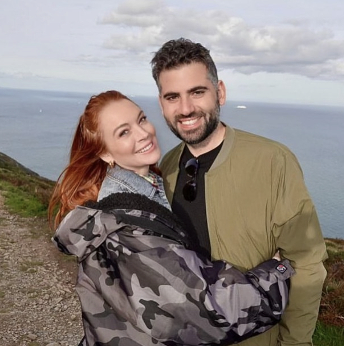 Lindsay Lohan and Bader Shammas