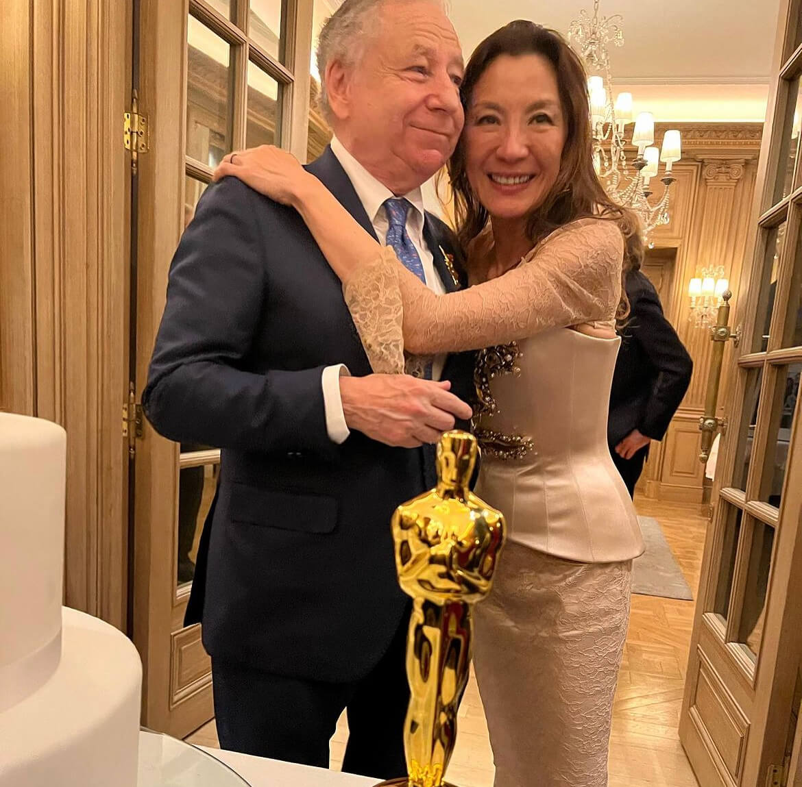 Michelle Yeoh And Jean Todt