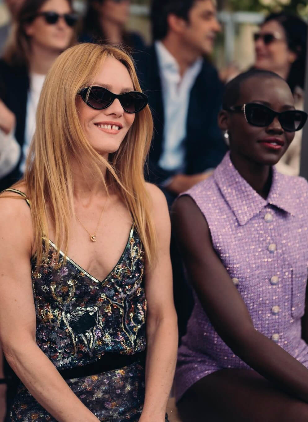 Chanel Vanessa Paradis and Lupita Nyong'o