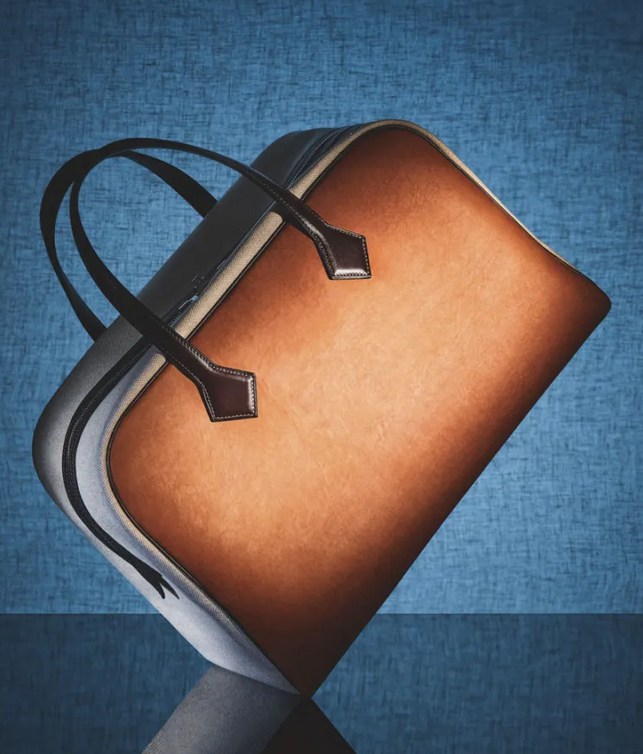 The eco-friendly Victoria travel bag from Hermès