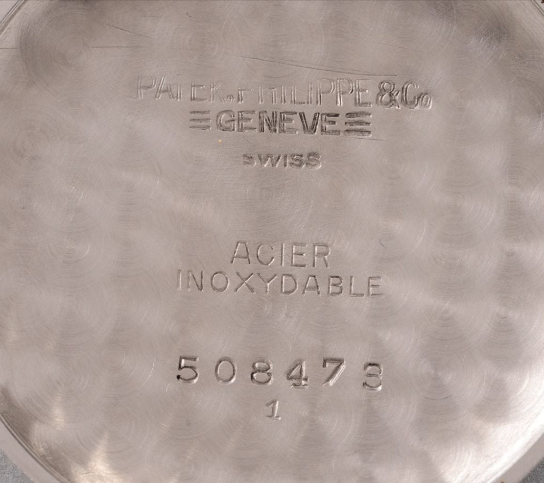 The back of the particular model